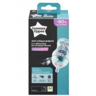 Tommee Tippee: Pokročilá protikoliková tyrkysová detská fľaša 260 ml (0+ mesiacov)