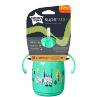 Tommee Tippee: Superstar zelený hrnček na učenie so slamkou 300 ml