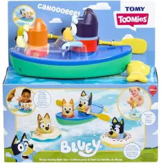 Tomy Toomies: Bluey rodinná plavba – hračka do kúpeľa