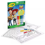 Toy Story 5: Omaľovánka a pracovný zošit s fixkami