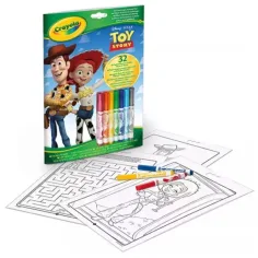 Toy Story 5: Omaľovánka a pracovný zošit s fixkami