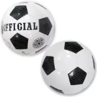 Tradičná kožená futbalová lopta 23cm
