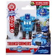 Transformers Cyberworld Cyber Changers: transformovateľná robotická figúrka Optimus Primal - Hasbro