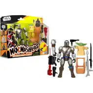 Transformers: Mix Mashers Deluxe Mandalóri a Grogu figúrky s doplnkami - Hasbro