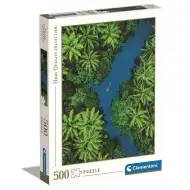 Tropický letecký záber HQC 500 dielikov puzzle - Clementoni