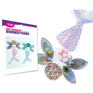 Tytoo: Samolepiace štrasové kamienky na tvár FG026