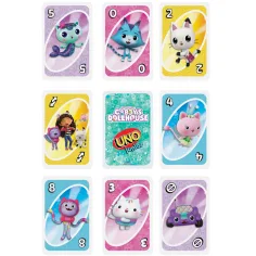 UNO Junior: Gabikin domček kartová hra - Mattel obrázok 4