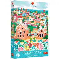 Umenie farieb, Barcelona 1000-dielna prémiová puzzle - Trefl