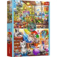Umenie maľby 2x500-dielne puzzle - Trefl