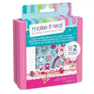 Urobte to skutočné: Výroba šperkov, náramky halo charm v ružovom úložisku