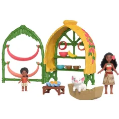 Vaiana 2: Vaiana a Simea chatrč herný set - Mattel obrázok 2