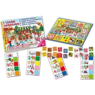 Učím sa nakupovať spoločenská hra v 4 jazykoch - D-Toys