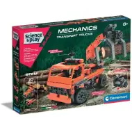 Veda &amp; Play: Nákladné auto 10 v 1 stavebná sada - Clementoni