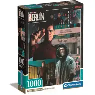 Veľká lúpež peňazí: Berlín vzrušujúce scény 1000 dielikov Compact puzzle 50x70cm - Clementoni