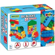 Veľká stavebnica 51ks - Wader