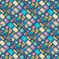 Veselé školské balenie baliaci papier 100x70 cm