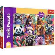 Vtipné zvieracie portréty 300-dielne puzzle - Trefl