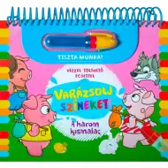 Vyčaruj farby! - Pracovný zošit Traja malí prasiatka