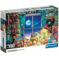 Výhľad na Mesiac 500-dielna HQC kompaktná puzzle - Clementoni