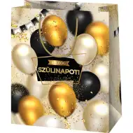 Vzduchová balónová veľká exkluzívna darčeková taška 27x14x33cm