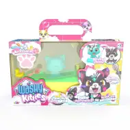 Washy Friends: Color Reveal Kúpeľňové mačičky s vaňou a doplnkami - Cirmi