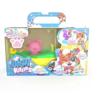 Washy Friends: Color Reveal Kúpeľňové mačičky s vaňou a doplnkami - Szőrmi