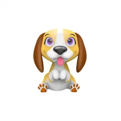 Washy Friends: Color Reveal špliechajúci sa beagle pes s vaňou a doplnkami obrázok 3
