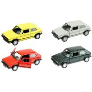 Welly: Kovový model auta Volkswagen Golf I GTI v rôznych verziách, 11 cm
