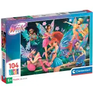 Winx Club víly 104-dielne puzzle - Clementoni