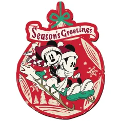 Wood Craft: Disney - Mickey a Minnie Vianoce 160 kusov prémiové drevené puzzle - Trefl obrázok 2