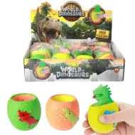World of Dinosaurs Pop-Out stláčateľná hračka s dinosaurami