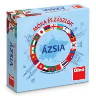 Zábava a vlajky - Ázijská stolová hra