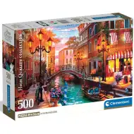 Západ slnka v Benátkach 500-dielna HQC kompaktná puzzle - Clementoni