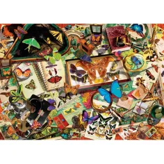Zberateľ motýľov 500-dielna HQC kompaktná puzzle - Clementoni obrázok 2