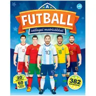 Zbierka nálepiek futbalových hviezd