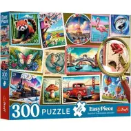 Zbierka známok Easy Piece 300-dielne puzzle - Trefl
