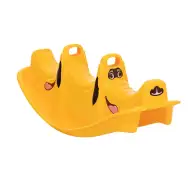 Žltá hojdačka 100 cm