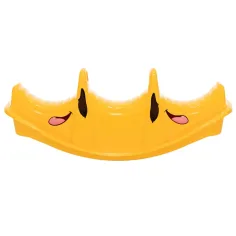 Žltá hojdačka 100 cm obrázok 2