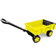 Žltý ručný vozík s nosnosťou 60 kg - Wader