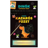 Zošit na škrabanie - Dinosaury