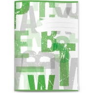 Zošit zošívaný, čistý, 80-32, A4