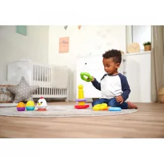 ABC farebná kruhová pyramída 25cm - Simba Toys obrázok 2