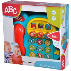 ABC farebný telefón so svetelnými a zvukovými efektmi - Simba Toys obrázok 3