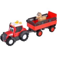ABC Massey prepravný traktor s koňom - Simba Toys obrázok 3