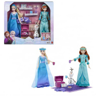 Ľadové kráľovstvo: Kráľovská pyžamová párty – herná súprava - Mattel