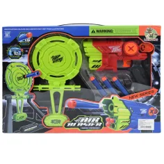 Air Blaster: Pištol so špongiovými nábojmi EVA a s terčom 19x14cm obrázok 7