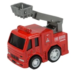 Alloy Car: Hasičské auto v rôznych variantoch 5cm obrázok 4