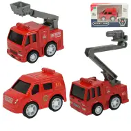 Alloy Car: Hasičské auto v rôznych variantoch 5cm