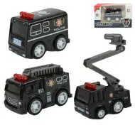 Alloy Car: Policajné auto v rôznych variantoch 5 cm