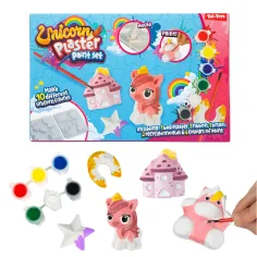 Animal Plaster: Zvieratkové a jednorožcové sadrové odlievanie a maľovanie set v rôznych variantoch 1ks obrázok 4